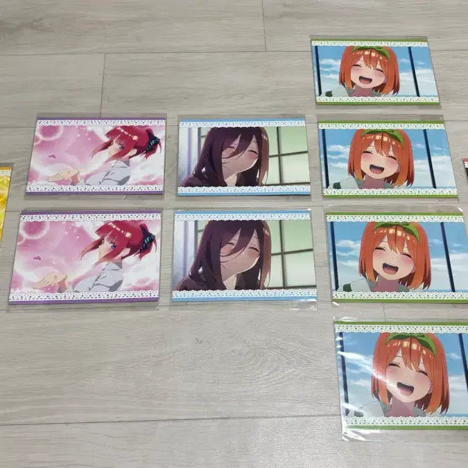 [BUNJANG] The Quintessential Quintuplets Animate Cafe Collaboration Special Set / 5등분의 신부 애니플러스샵 콜라보 까페 특전 일괄(한 셋트 판매 가능)