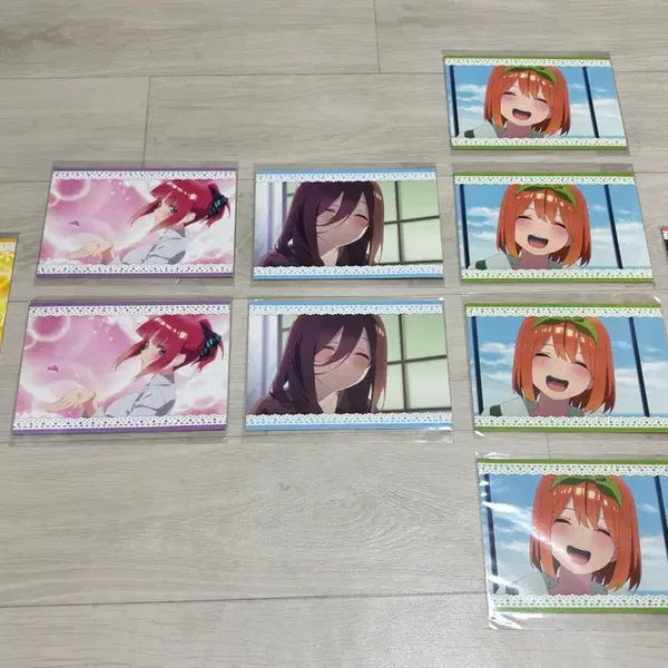[BUNJANG] The Quintessential Quintuplets Animate Cafe Collaboration Special Set / 5등분의 신부 애니플러스샵 콜라보 까페 특전 일괄(한 셋트 판매 가능)