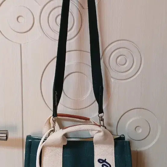 [BUNJANG] Malbon Golf Bucket Tote Bag Green / 말본 골프 버킷 토트백 그린 컬러