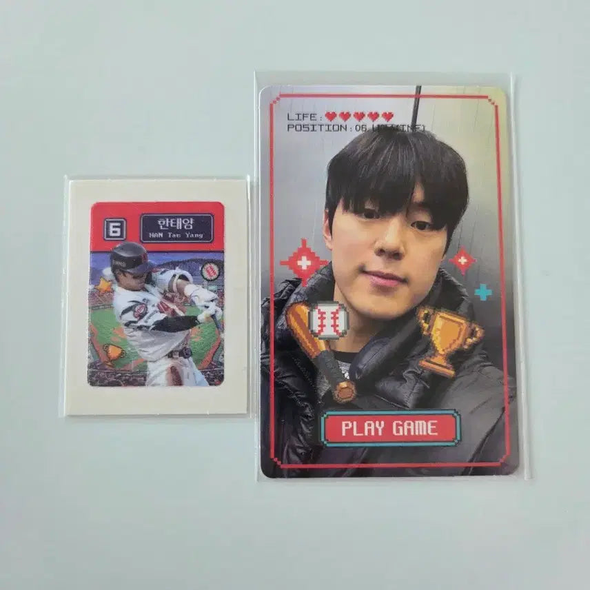 [BUNJANG] Lotte Giants Ttiboo Seal Season 3 Han Tae Yang Set / 롯데 자이언츠 띠부씰 시즌3 한태양 세트