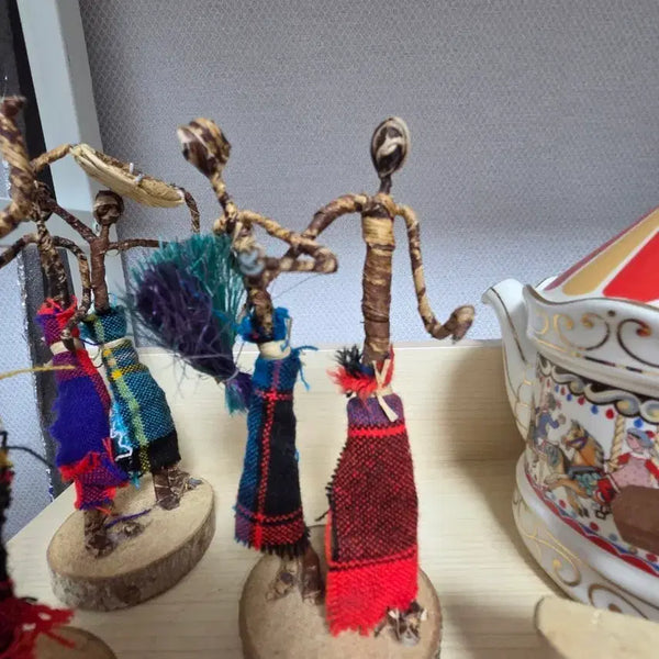 [BUNJANG] African Handmade Decorative Ornaments (Set of 3) / 아프리카장식품