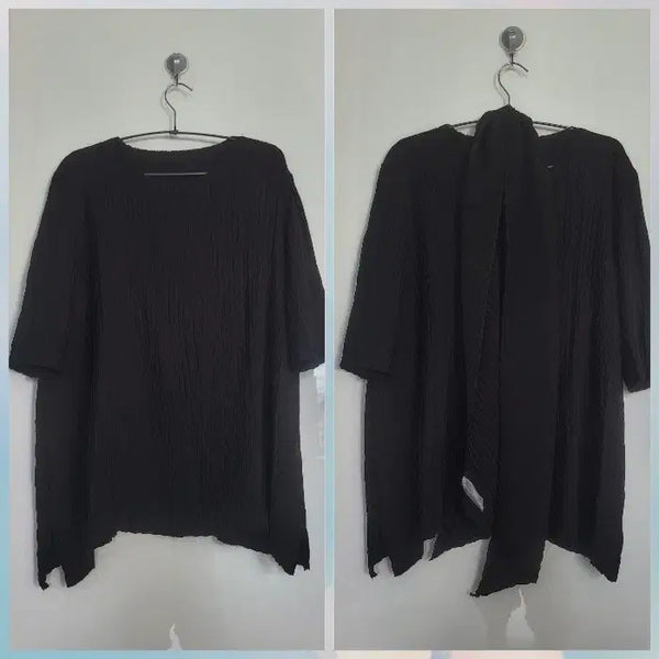 [BUNJANG] Pleated Baggy Pants and Top Set - Size S / 플리츠배기바지S,플리츠상의S