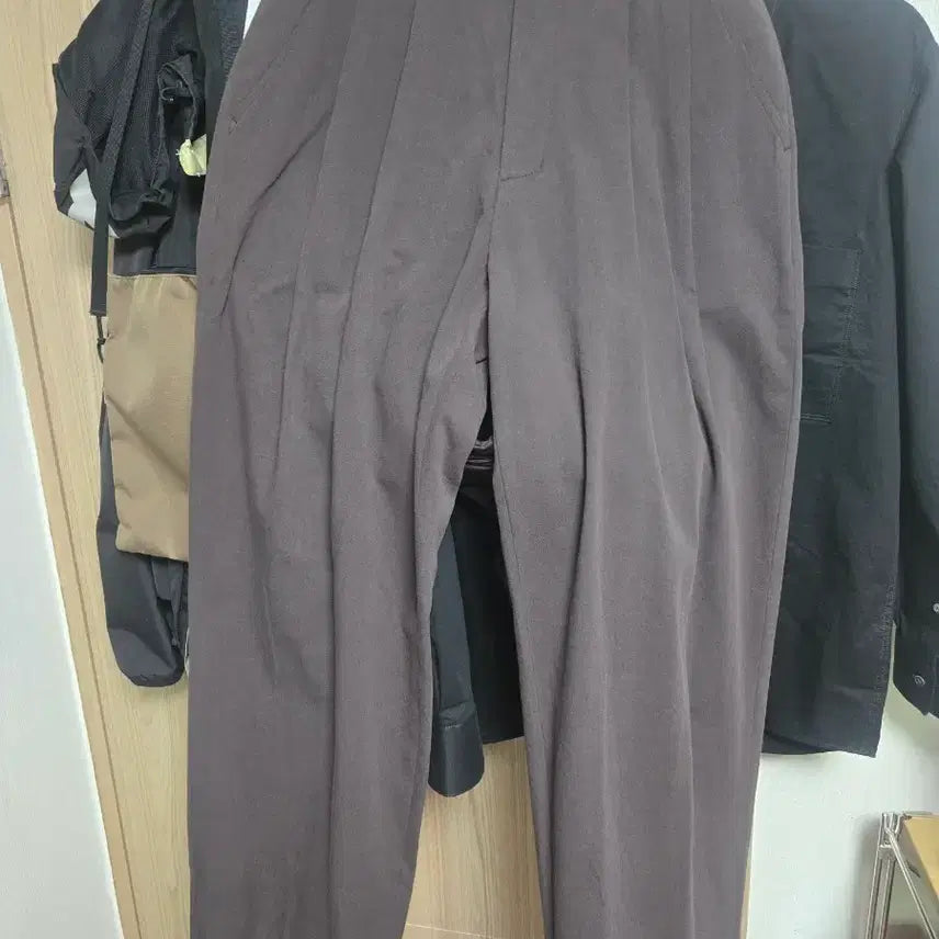 [BUNJANG] NOUN Wide Chino Pants Brown / 노운 와이드치노
