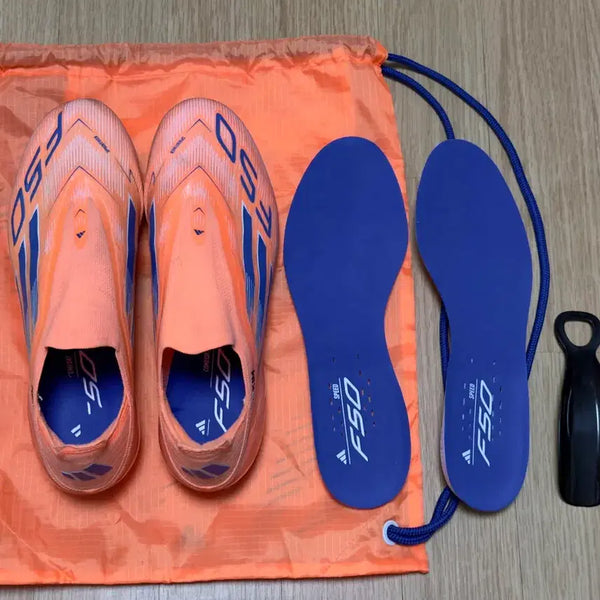 [BUNJANG] Adidas F50 LL AG Coral Blaze Pack Soccer Cleats - Size 270 / 아디다스 F50 LL AG 코랄 블레이즈팩 (uniSport)