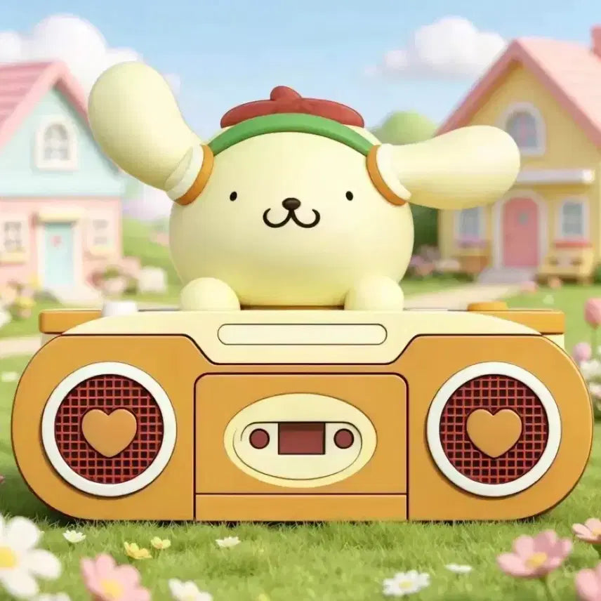 [BUNJANG] Pompompurin Recordable Radio Figure / 새상품)폼폼푸린 라디오 피규어(녹음가능)