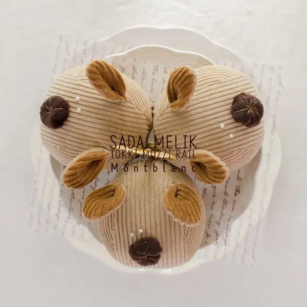 [BUNJANG] Sadal Melik Rail Rabbit Mochi Plush / 토끼모찌 사달멜리크 레일 몽블랑토끼 토끼인형