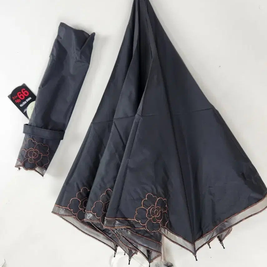 [BUNJANG] Arnold Palmer End Point Black Sun Umbrella / 아놀드파마 끝단포인트 블랙 양산
