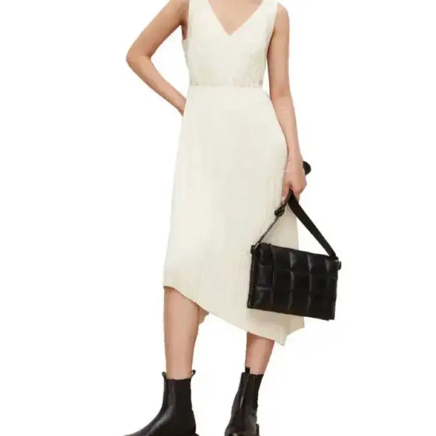 [BUNJANG] All Saints Jenita Asymmetrical Midi Dress / [정품] All saints 올세인츠 제니타 원피스 S