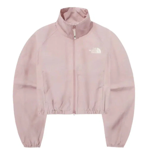 [BUNJANG] The North Face White Label Olema Cropped Windbreaker Pale Pink / 노스페이스 화이트 라벨 올레마 크롭 바람막이 윈드브레이커 페일핑크 라지