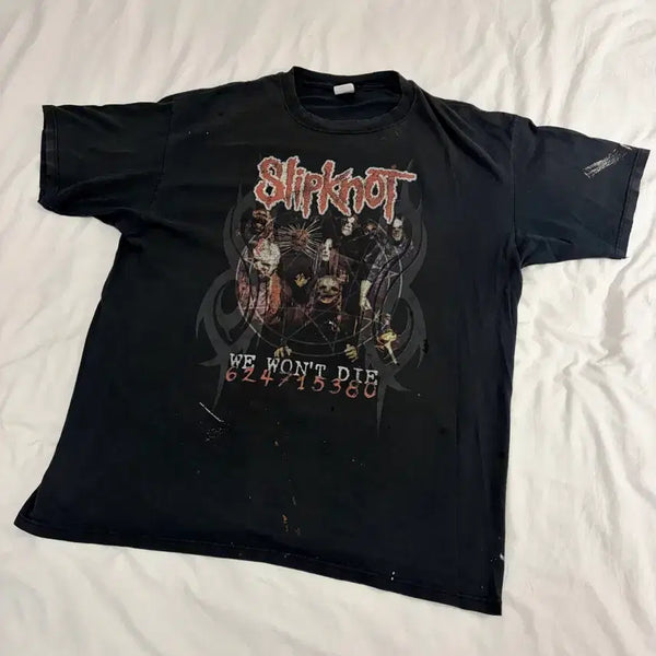 [BUNJANG] Slipknot 00s Vintage Band T-Shirt 2XL / [2XL] 00s 빈티지 Slipknot 슬립낫 밴드 티셔츠