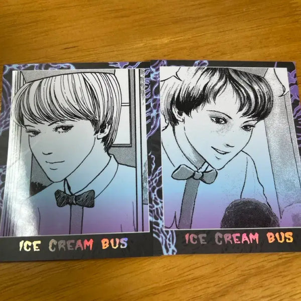 [BUNJANG] Junji Ito Ice Cream Bus Card / 이토준지 아이스크림 버스 카드