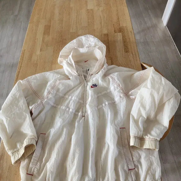[BUNJANG] Nike 95 Men's Long Sleeve Anorak Windrunner / 몇번사용 하자) 나이키 95 M 남성 긴팔 아노락 sw5 윈드러너