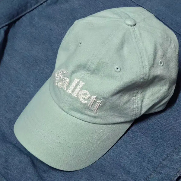 [BUNJANG] Pallet Embroidered Mint Cap / 팔렛 자수 민트색 볼캡
