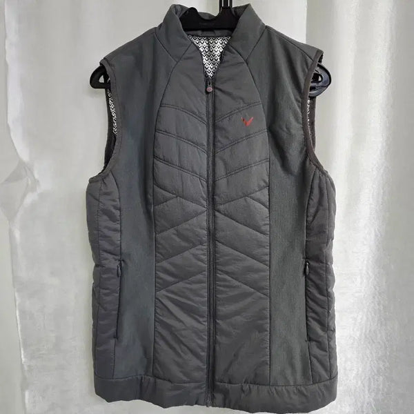 [BUNJANG] Callaway Women's Gray Padded Vest / 캘러웨이 회색 패딩 조끼 (2109)
