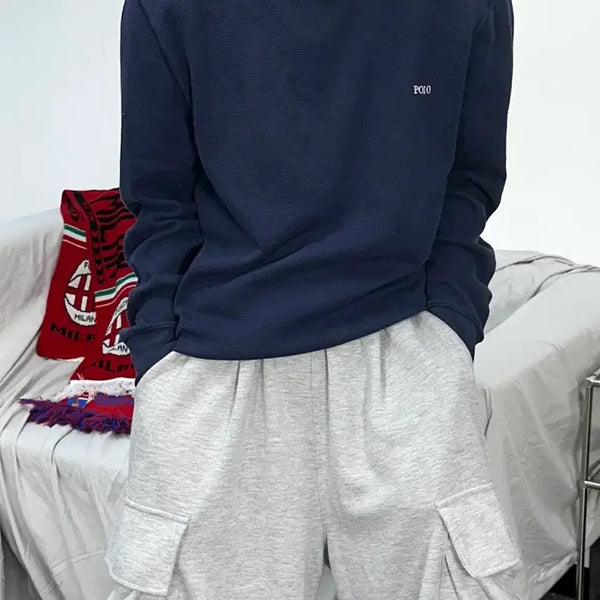 [BUNJANG] Polo Ralph Lauren Navy Waffle Long Sleeve XL / 폴로 랄프로렌 네이비 와플 슬리브 XL