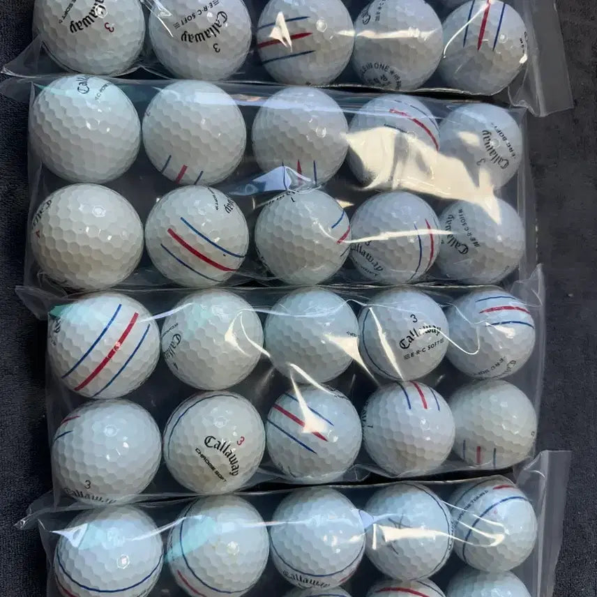 [BUNJANG] Callaway Triple Track ERC Chrome Soft Golf Balls (40 pcs) / 택배무료) A급 캘러웨이 트리플트랙 erc 크롬소프트 360 40구