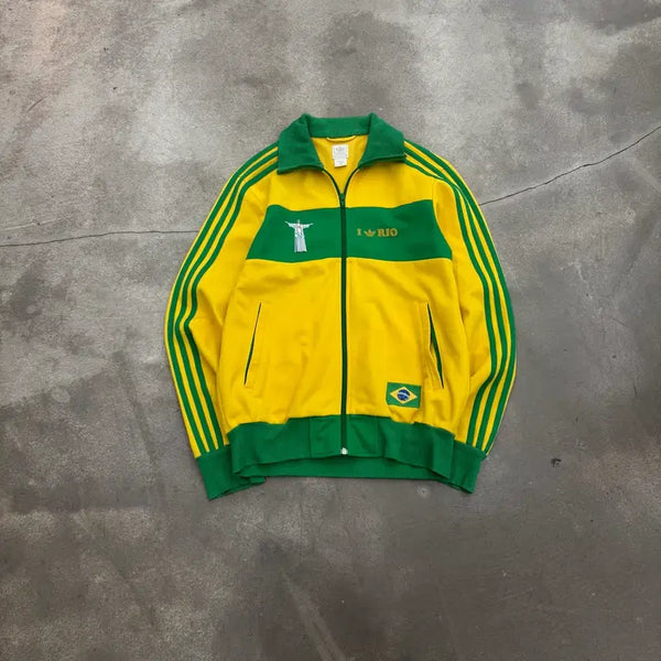 [BUNJANG] Adidas Firebird Brazil Jersey / 아디다스 파이어버드 브라질 져지