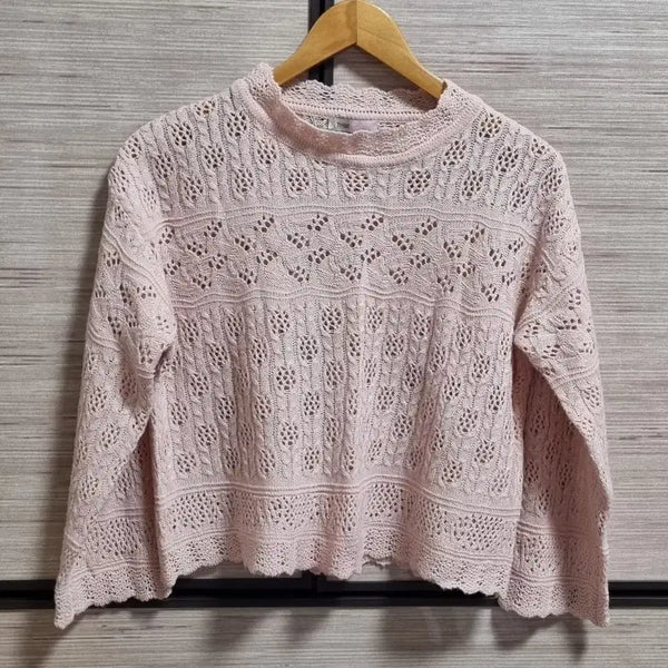 [BUNJANG] Trend Collection Layered Long Sleeve Knit / 트렌드컬렉션 레이어드 긴팔