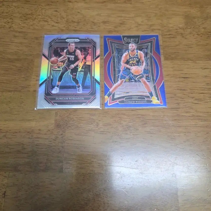 [BUNJANG] NBA Miami Heat Duncan Robinson & Andrew Wiggins Player Cards Bundle / nba 마이애미 히트 모음
