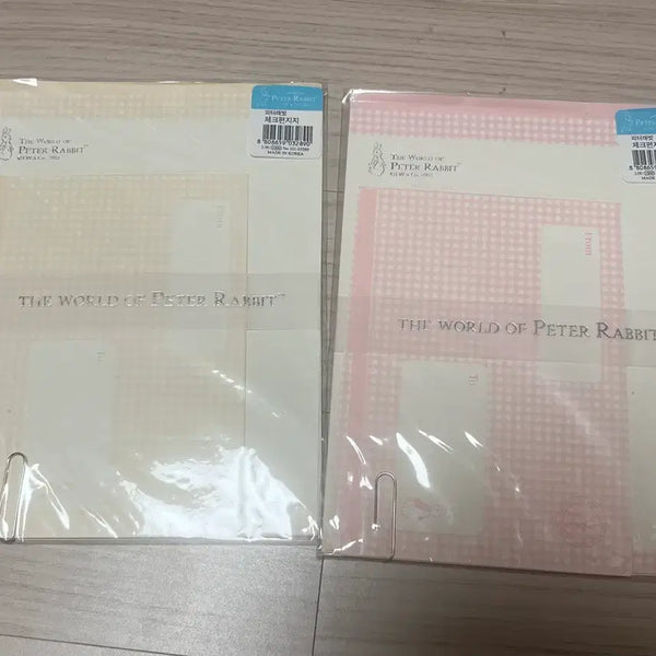 [BUNJANG] Peter Rabbit Stationery Set / 피터래빗 편지지 세트