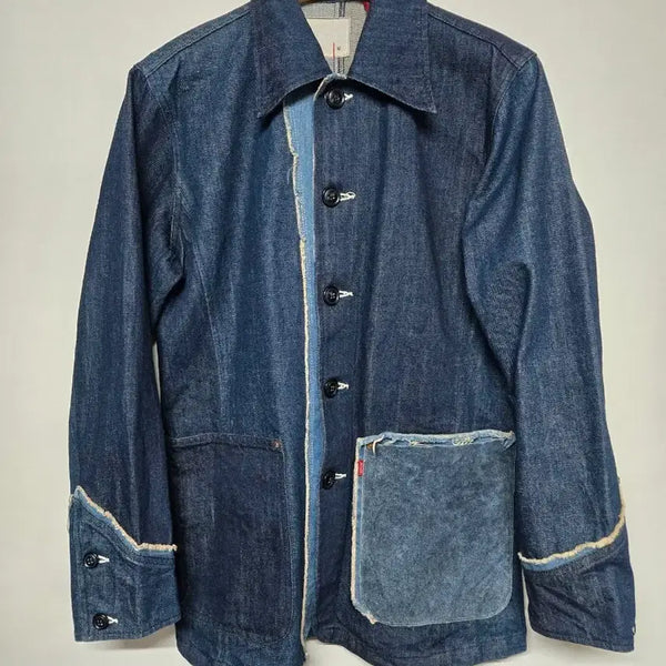 [BUNJANG] Levi's Redloop Denim Coverall Jacket M / 리바이스 레드룹 데님 커버올 자켓 M