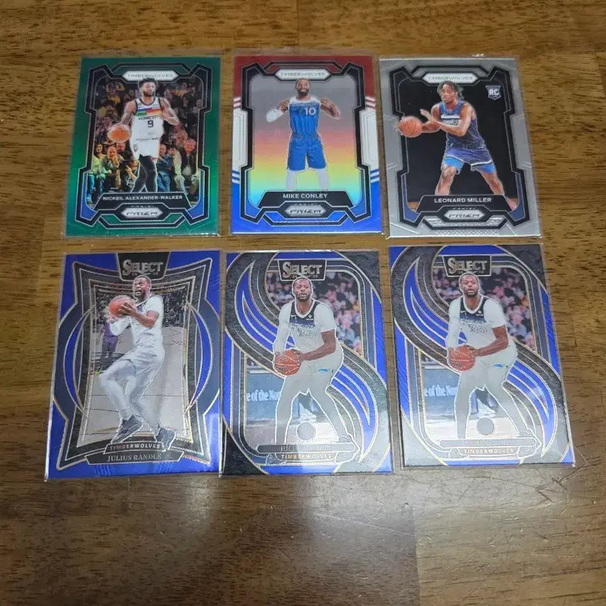 [BUNJANG] NBA Minnesota Timberwolves Player Card Bundle / nba 미네소타 팀버울브스 모음