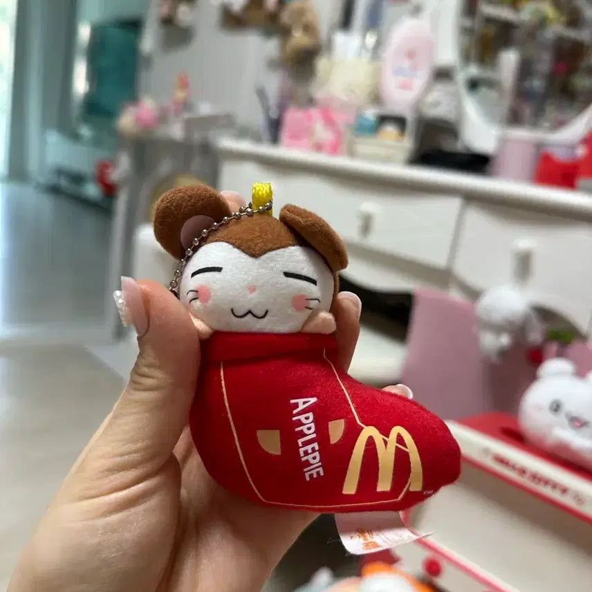 [BUNJANG] McDonald's Hamtaro Ham-Hams Sleepy Edition Plush / 햄토리 쿨쿨이 인형