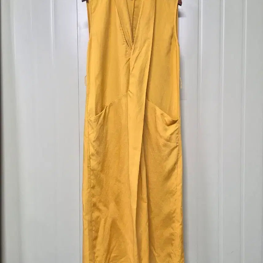 [BUNJANG] Zara Sleeveless Long Dress Mustard / 자라 민소매 롱 원피스 머스타드