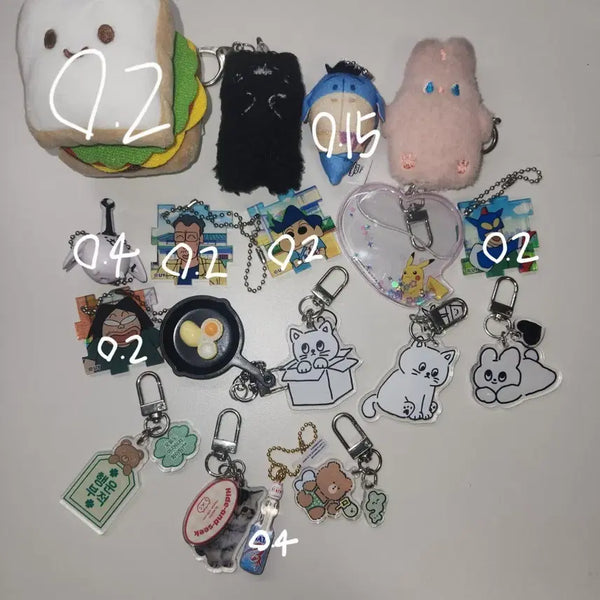 [BUNJANG] Keychain / 안쓰는 키링 팔아요