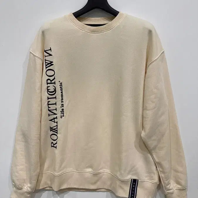[BUNJANG] Romantic Crown Logo Sweatshirt / [L] 로맨틱크라운 로고 맨투맨