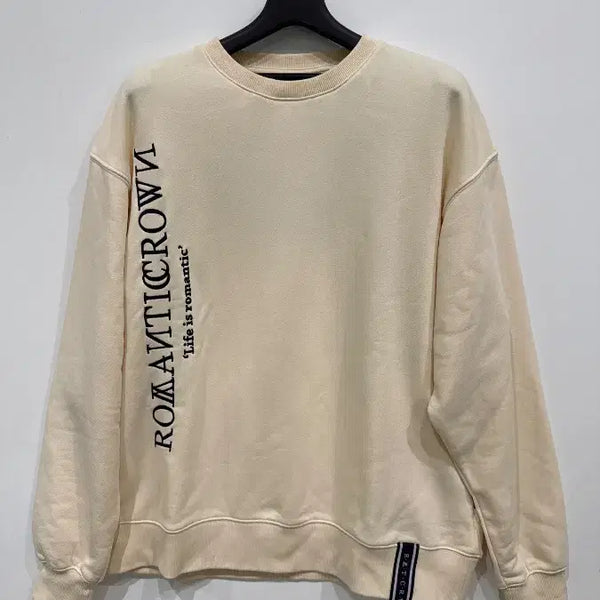 [BUNJANG] Romantic Crown Logo Sweatshirt / [L] 로맨틱크라운 로고 맨투맨