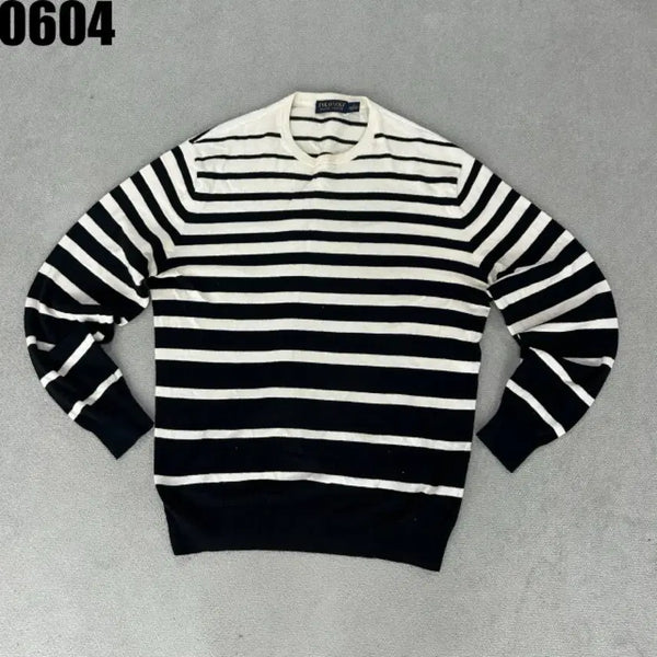 [BUNJANG] Polo Golf Striped Knit Sweater (Size S) / 폴로 골프 단가라 니트 S