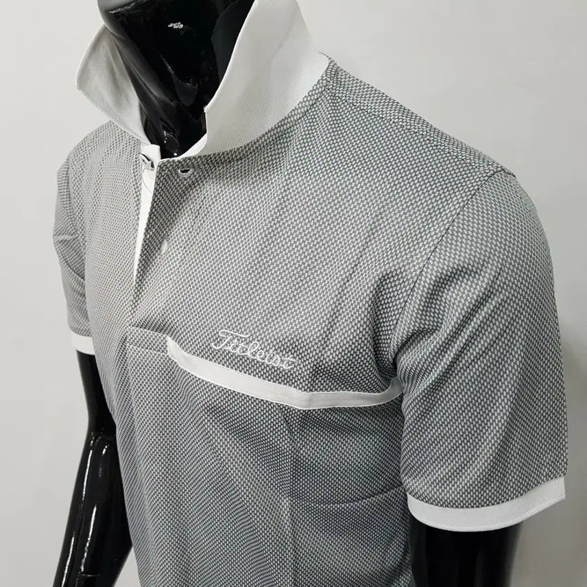 [BUNJANG] Golf Mesh Ultra-Light Stretch Polo T-shirt / 골프 105 메쉬 초경량 스트레치 카라티