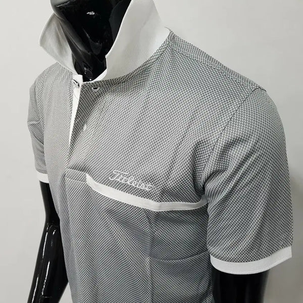 [BUNJANG] Golf Mesh Ultra-Light Stretch Polo T-shirt / 골프 105 메쉬 초경량 스트레치 카라티