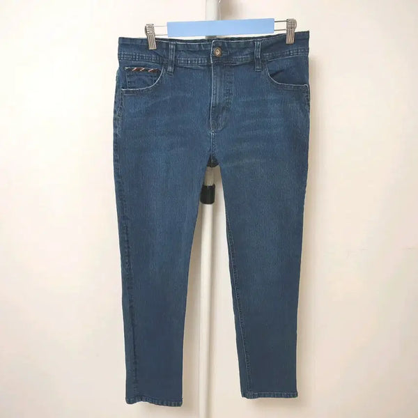 [BUNJANG] Carrera Men's Stretch Denim Pants / [33] 까레라 남성 스판 청바지 새옷 수준 데님 팬츠