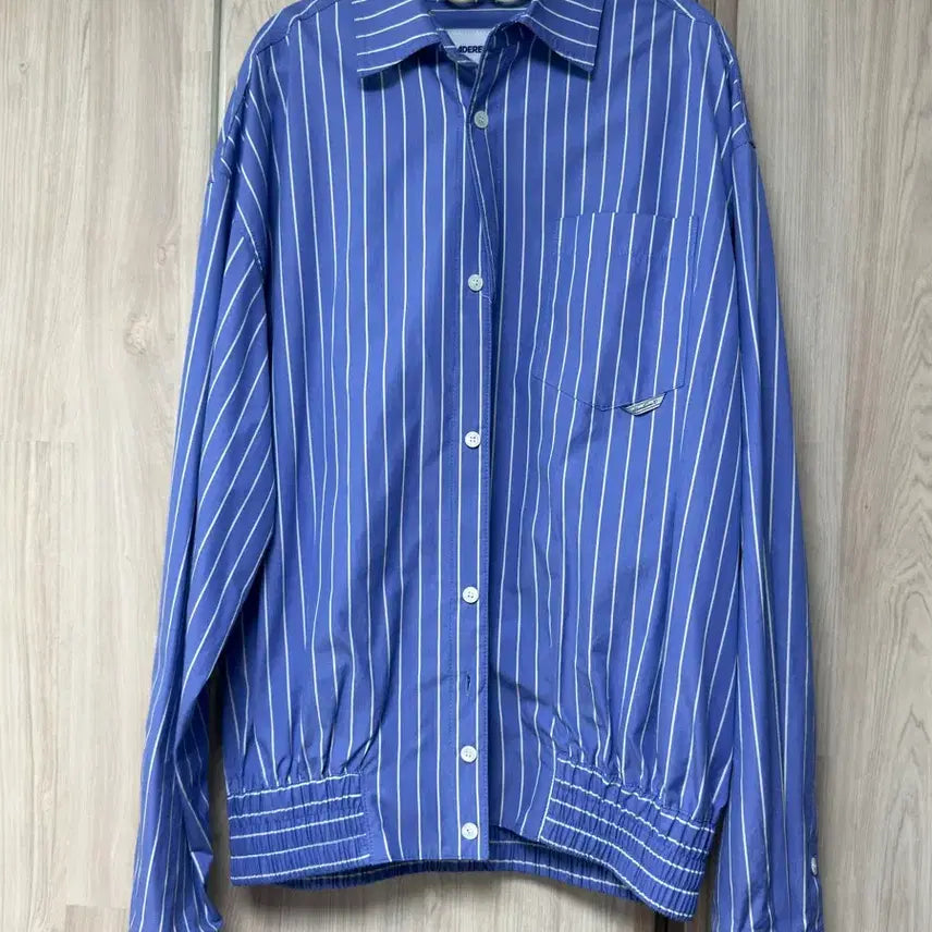 [BUNJANG] Ader Error Tarv Stripe Shirt XL / 아더에러 Tarv 셔츠(XL)