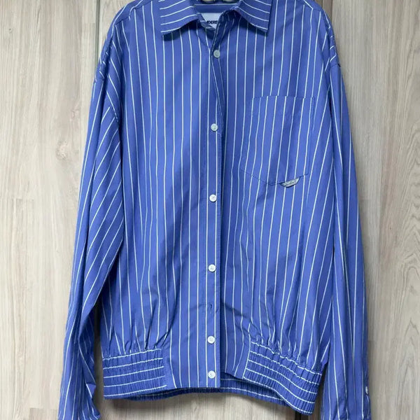 [BUNJANG] Ader Error Tarv Stripe Shirt XL / 아더에러 Tarv 셔츠(XL)