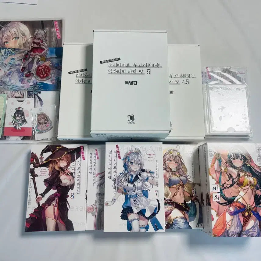 [BUNJANG] Roshidere Aruya Anya Vol. 3-11 Complete Set with Artbook and Extras (Unsealed) / (개봉) 로시데레 아랴양 올특+ 화집 판매합니다.