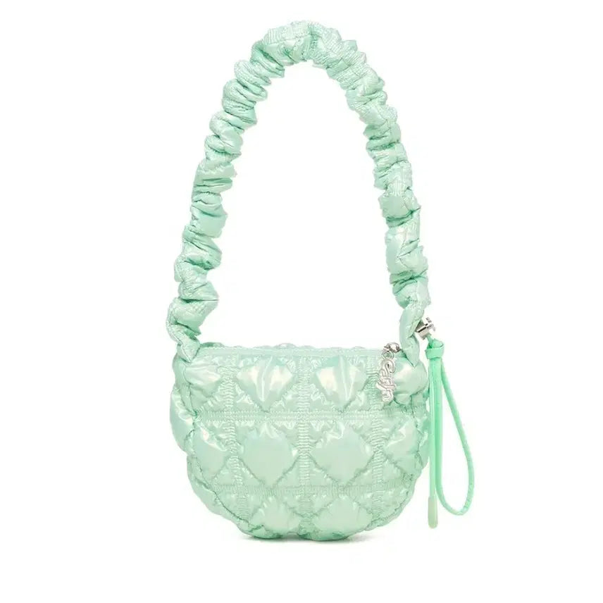 [BUNJANG] Carlyn Poing Bag Cloud Bag Mint Shoulder Crossbody Bag / 칼린 포잉백 구름 가방 민트색 숄더백 크로스백