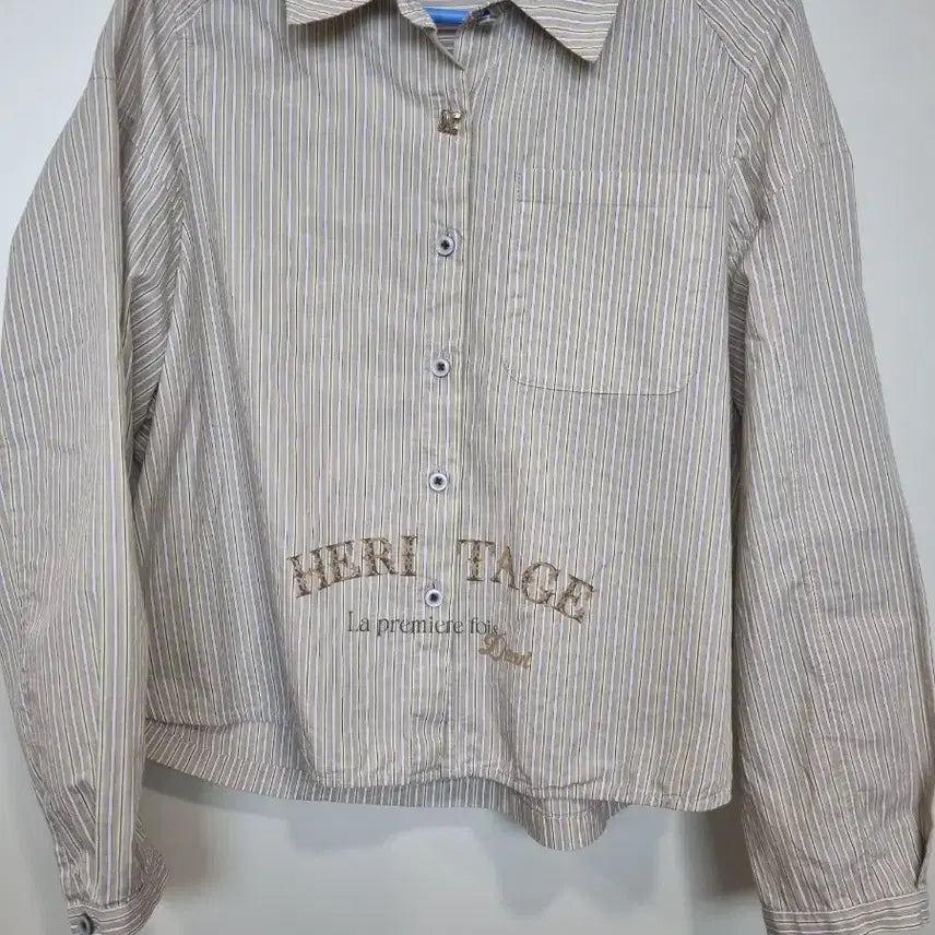 [BUNJANG] DEWL Stripe Shirt S / 듀엘 스트라이프 셔츠 S