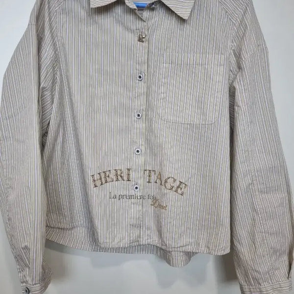 [BUNJANG] DEWL Stripe Shirt S / 듀엘 스트라이프 셔츠 S