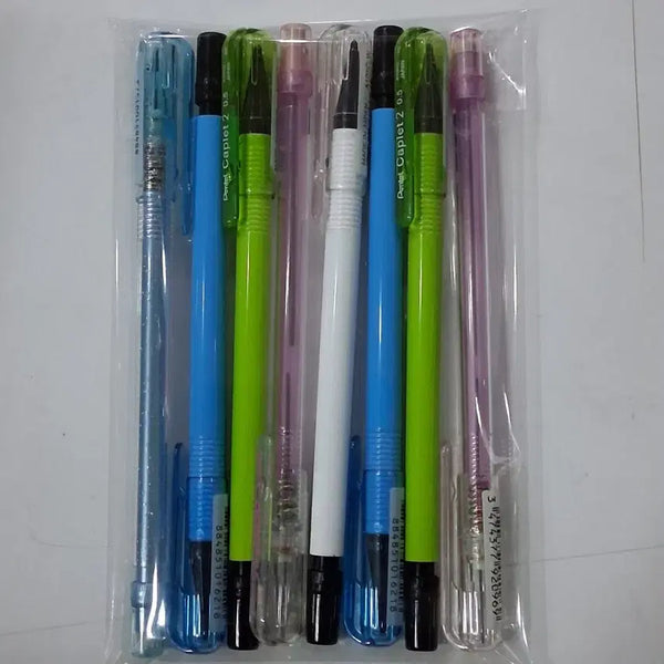 [BUNJANG] Pentel Caplet II 0.5mm Mechanical Pencil Set (8 pcs) / 펜텔 카플렛2  0.5 샤프 8개 세트