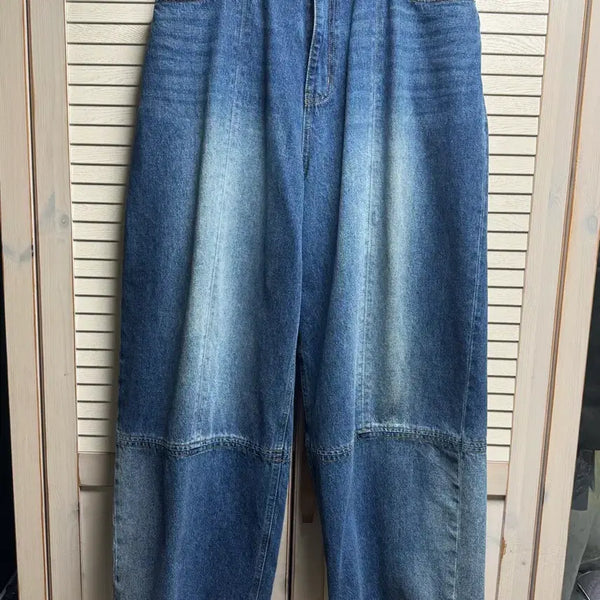 [BUNJANG] Allene Incision Washed Jeans Blue / (3) 알렌느 인시젼 블러시드 진 블루