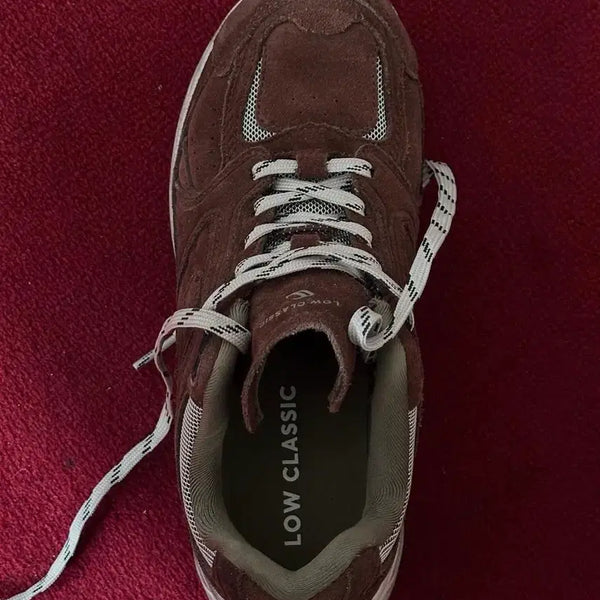 [BUNJANG] Low Classic Botanic Vibram Sneakers Brown / 로우클래식 보타니 비브람 스니커즈 브라운 250