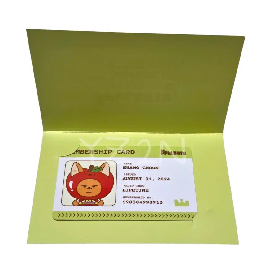 [BUNJANG] TXT Yeonjun Bapdu Membership Card / (연준) 뿔바투 황춘 멤버십 카드