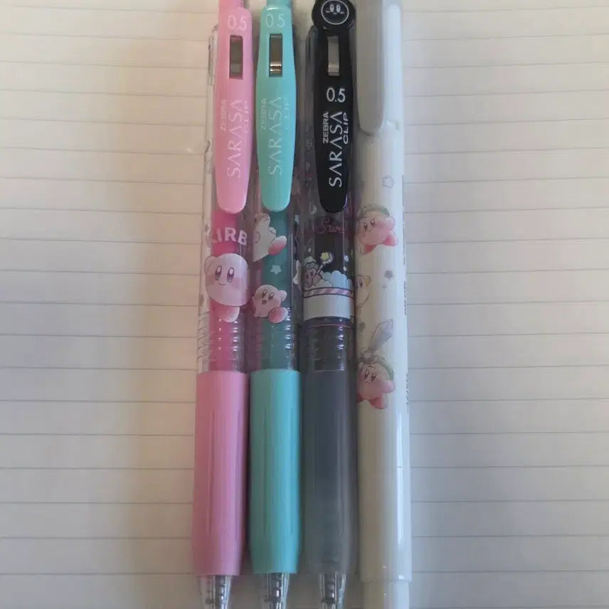 [BUNJANG] Kirby Sarasa Mildliner Set / 별의 커비 사라사 마일드라이너 일괄