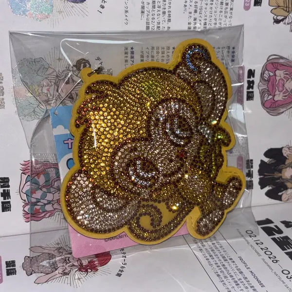 [BUNJANG] Mezzo Piano Rhinestone Cubic Keychain Daisy Lovers Monkey Banana Gyaru Yellow / 메조피아노 라인스톤 큐빅 키링 데이지 러버즈 원숭이 바나나 갸루 엘로우