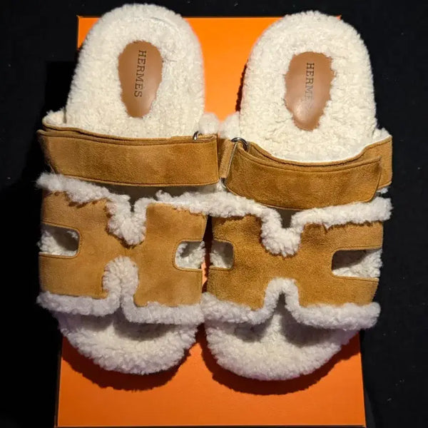 [BUNJANG] Hermès Chypre Shearling 37.5 / 에르메스 시프레 시어링 375