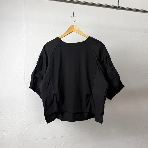 [BUNJANG] Koibito Misaki Mixed T-Shirt (Size L) / Koibito misaki 믹스드 티셔츠
