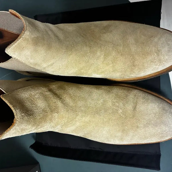 [BUNJANG] Common Projects Suede Boots Beige / 커먼프로젝트 스웨이드 부츠